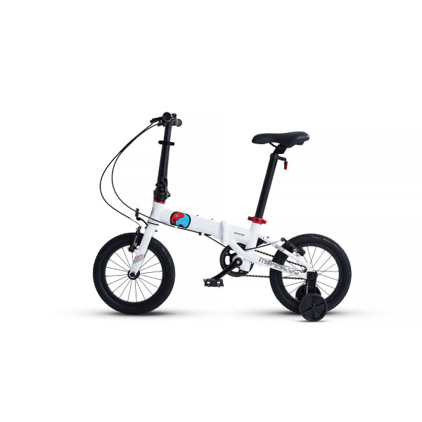 Складной велосипед Maxiscoo S007 PRO 14" Белый (2024)