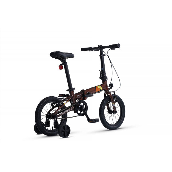 Складной велосипед Maxiscoo S007 PRO 14" Бронза (2024)