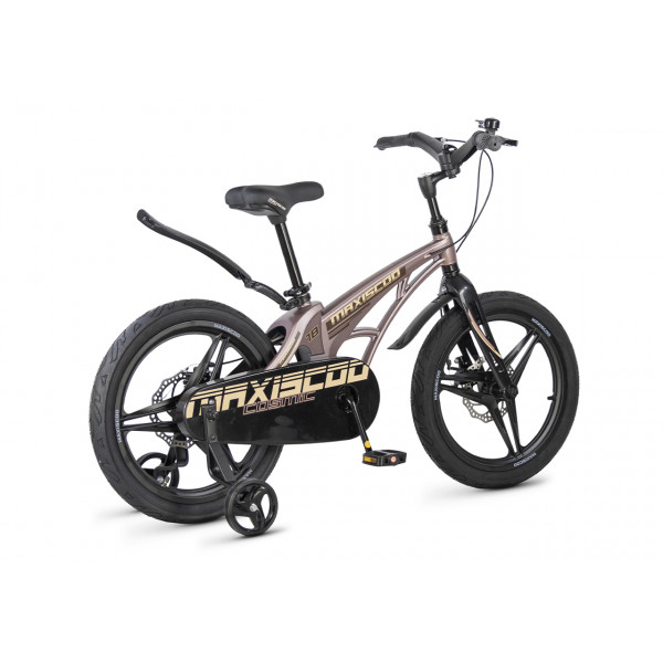 Детский велосипед MAXISCOO Cosmic Делюкс 18", Бронзовый (2026) - MSC-C1855D Детский велосипед MAXISCOO Cosmic Делюкс 18", Бронзовый (2026) - MSC-C1855D