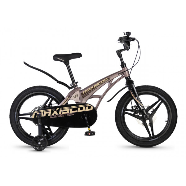 Детский велосипед MAXISCOO Cosmic Делюкс 18", Бронзовый  (2026) - MSC-C1855D