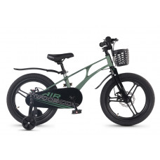 Детский велосипед Maxiscoo Air Deluxe Pro 18", Зелёный Матовый (202) - MSC-A1855P
