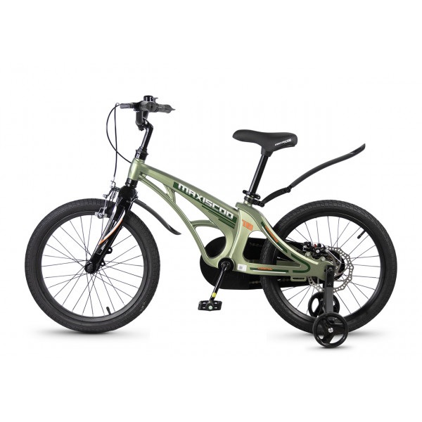 Детский велосипед Maxiscoo Cosmic Standart, 18", Зелёный Матовый (2026) - MSC-C1851 Детский велосипед Maxiscoo Cosmic Standart, 18", Зелёный Матовый (2026) - MSC-C1851