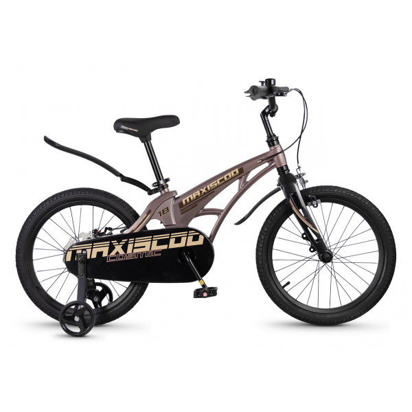 Детский велосипед Maxiscoo Cosmic Standart, 18", Бронзовый Матовый (2026) - MSC-C1855