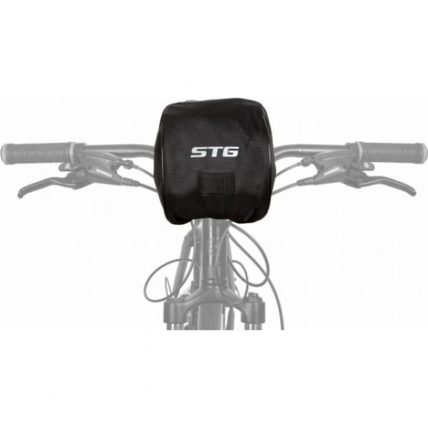 Велосумка на руль STG 19х9х14 см, 2,0л (черный) X108352 Велосумка на руль STG 19х9х14 см, 2,0л (черный) X108352